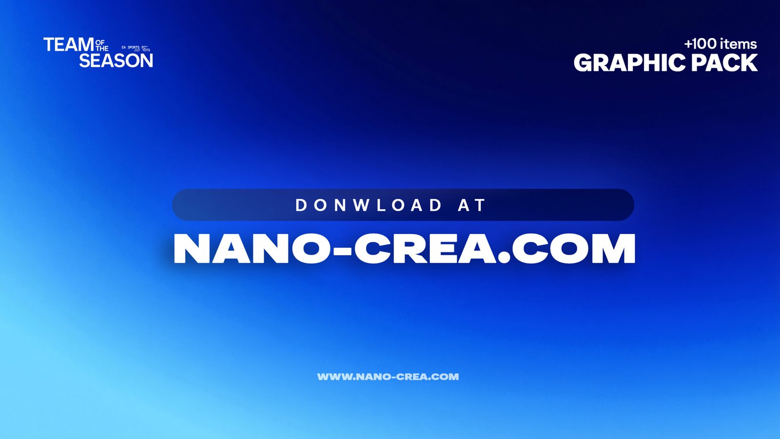 FC26 TOTS graphic pack backgrounds and brushes